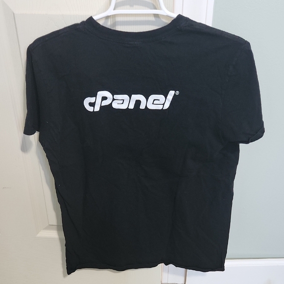 Black Graphic Tee with Green Text - Picture 2 of 2